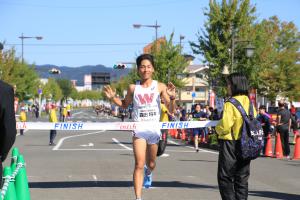 早稲田大学競走部の森田さん