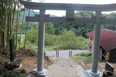 熊野神社の新しい鳥居