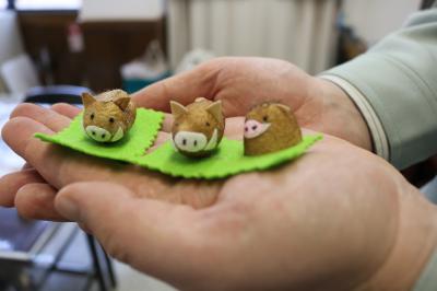 保原歴史文化資料館の手作り