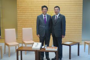 安倍首相との面会