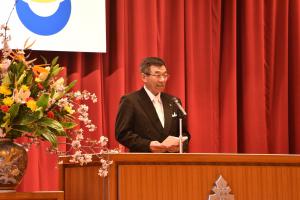 梁川中学校入学式