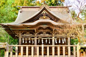 梁川八幡神社本殿の写真